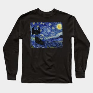 Starry Night on Bald Mountain Long Sleeve T-Shirt